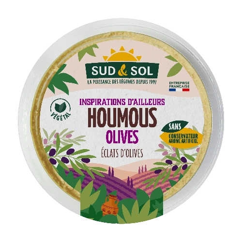 houmous olives