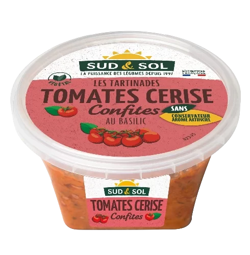tomates cerise confites